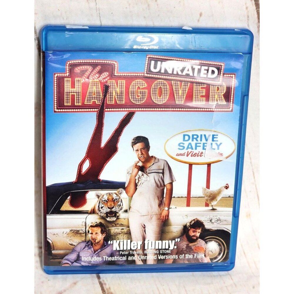 The Hangover Blu-Ray Unrated Edition With Theatrical Versions Includes Features